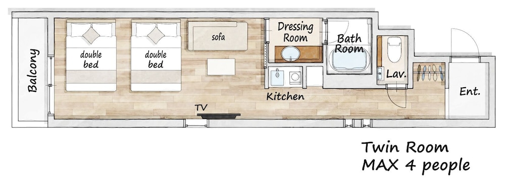 ツインROOM 客室6 | FUKUOKA 門司港ステイ