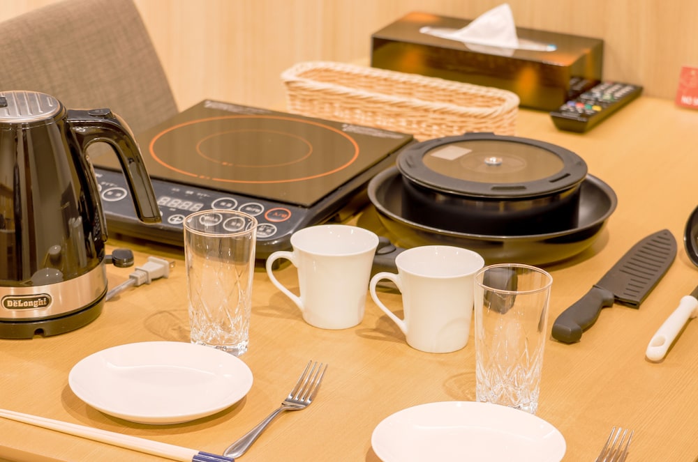 ラージ ツインルーム 専用キッチン4 | Stay SAKURA Kyoto 椿