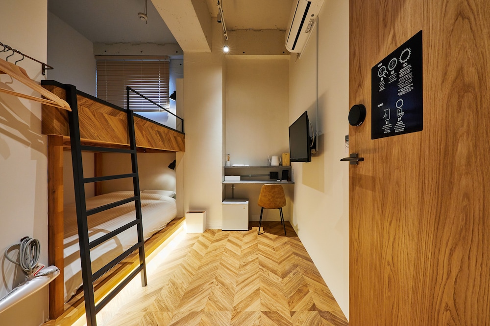 エコノミー トリプルルーム ベッド (複数台) 禁煙 客室4 | mizuka Daimyo 6 - unmanned hotel -