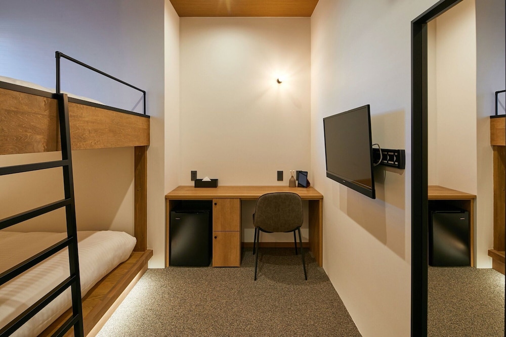 スタンダード ダブルルーム ダブルベッド 2 台 禁煙 リバービュー 客室5 | mizuka Nakasu 5 - unmanned hotel -