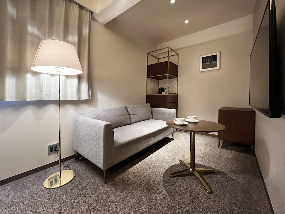 ベーシック ツインルーム リビング エリア0 | yoin hotel kyoto gion