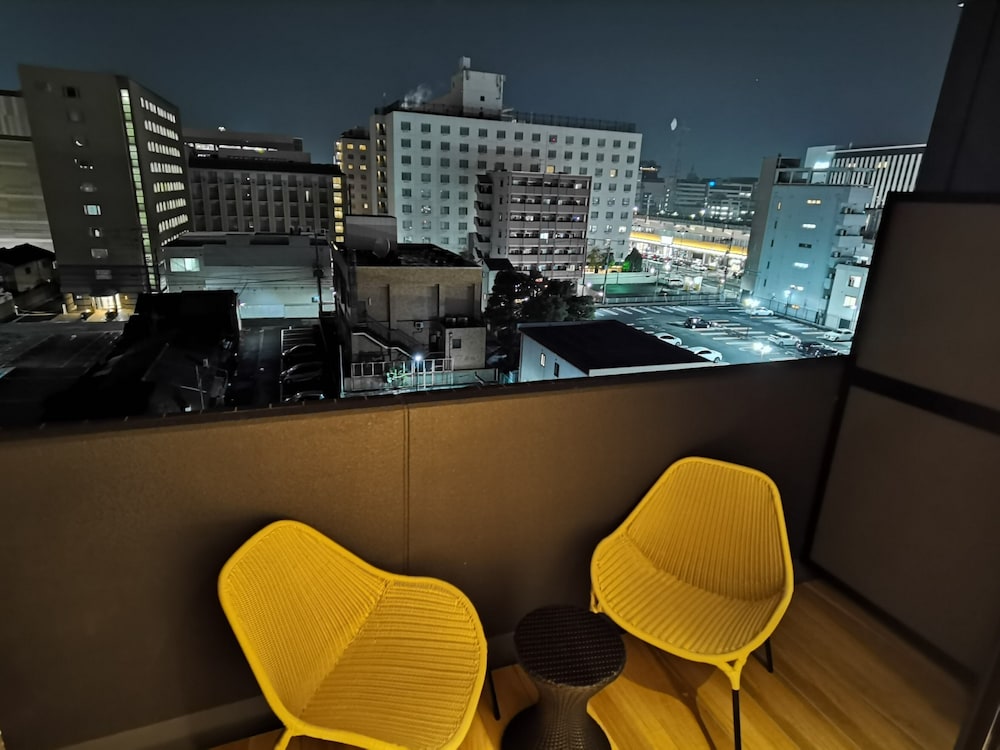 コンフォート TATAMI・ツインルーム (テラス付) 禁煙 バルコニー1 | ロイヤルツインホテル京都八条口