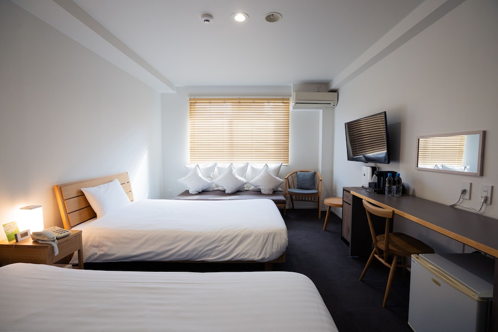 ツインルーム (セミダブルベッド x 2) [禁煙] 客室2 | ユー スタイル ホテル マリン