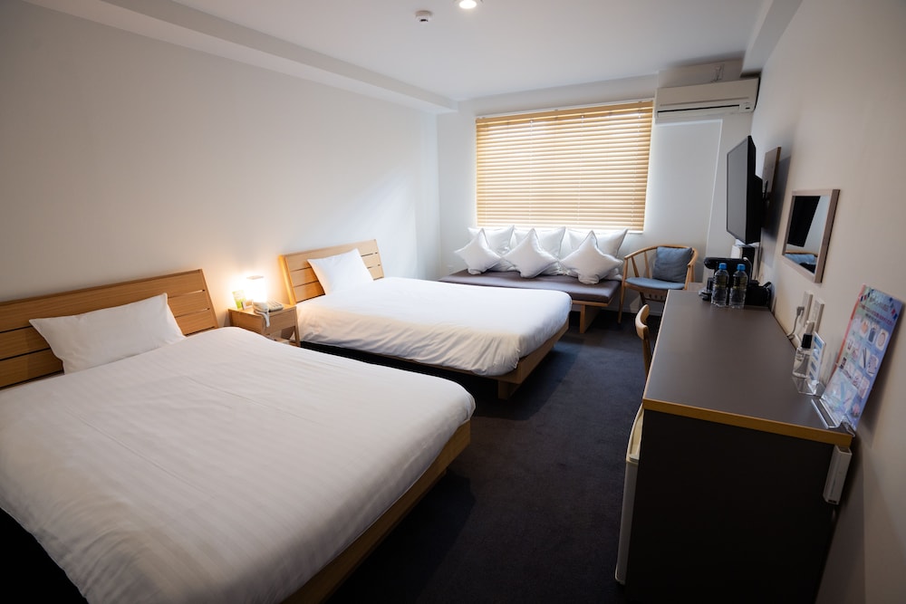 ツインルーム (セミダブルベッド x 2) [禁煙] | ユー スタイル ホテル マリン