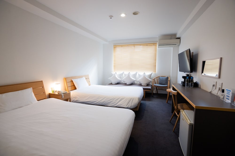 ツインルーム (セミダブルベッド x 2) [禁煙] 客室1 | ユー スタイル ホテル マリン
