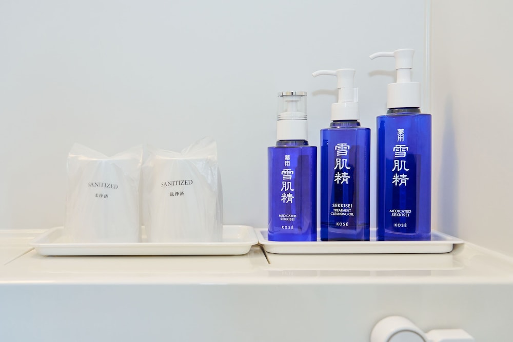 ツインルーム (セミダブルベッド x 2) [禁煙] バスルーム2 | ユー スタイル ホテル マリン