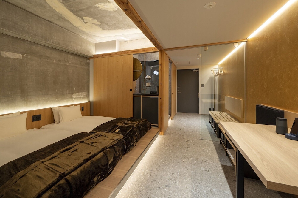 ツインルーム 客室1 | Kyoto ITOYA Hotel Mon (京都糸屋ホテル モン)
