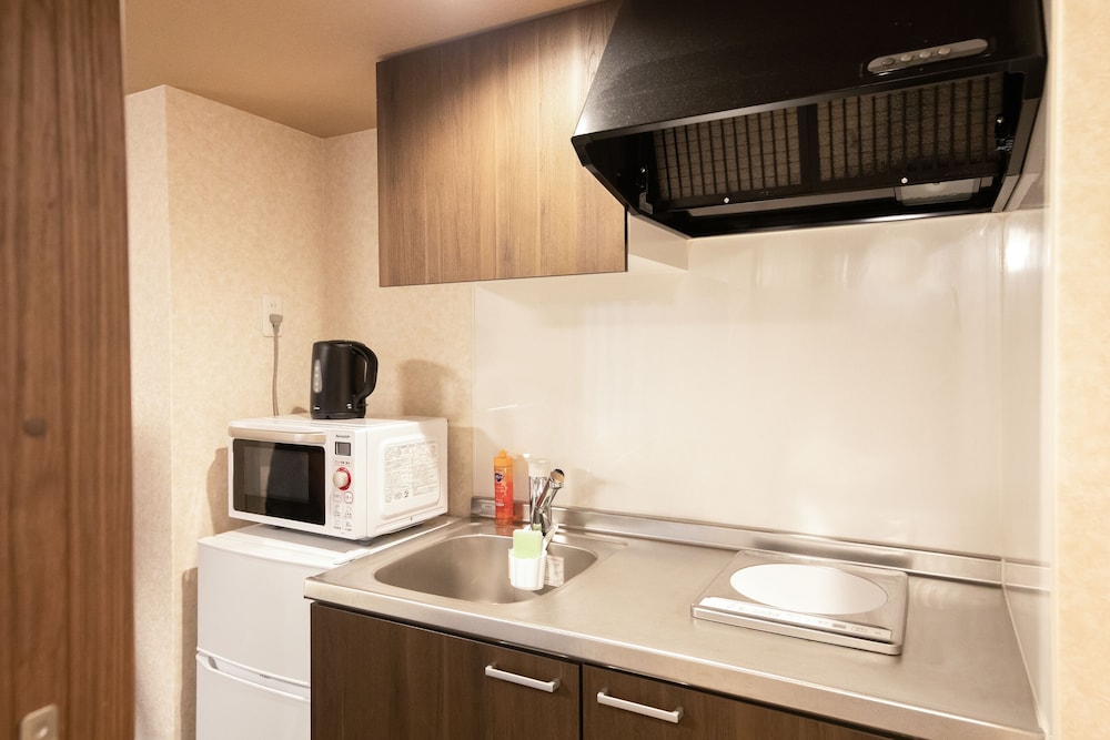 ツインルーム 洗濯機付き 専用簡易キッチン0 | Bright Hotel Kiyomizu