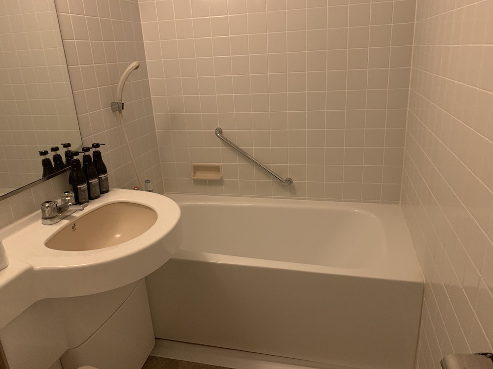 モデレート ダブルルーム 喫煙可 バスルーム0 | 六本木プラザホテル