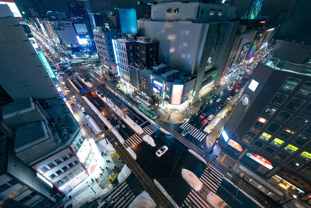 デラックスキング パノラミックシティビュー 禁煙 部屋からの景観0 | ザ ノット 札幌