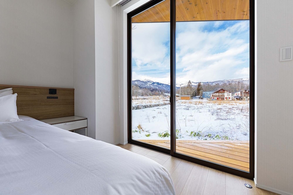 ラグジュアリー ハウス 4 ベッドルーム マウンテンビュー 部屋からの景観0 | Alpinarc Chalet HAKUBA