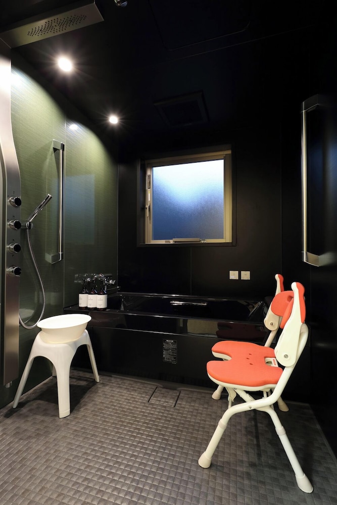 スタンダード スイート 1 ベッドルーム 禁煙 スパ浴槽 バスルーム0 | ランドーレジデンシャルホテル京都スイーツ