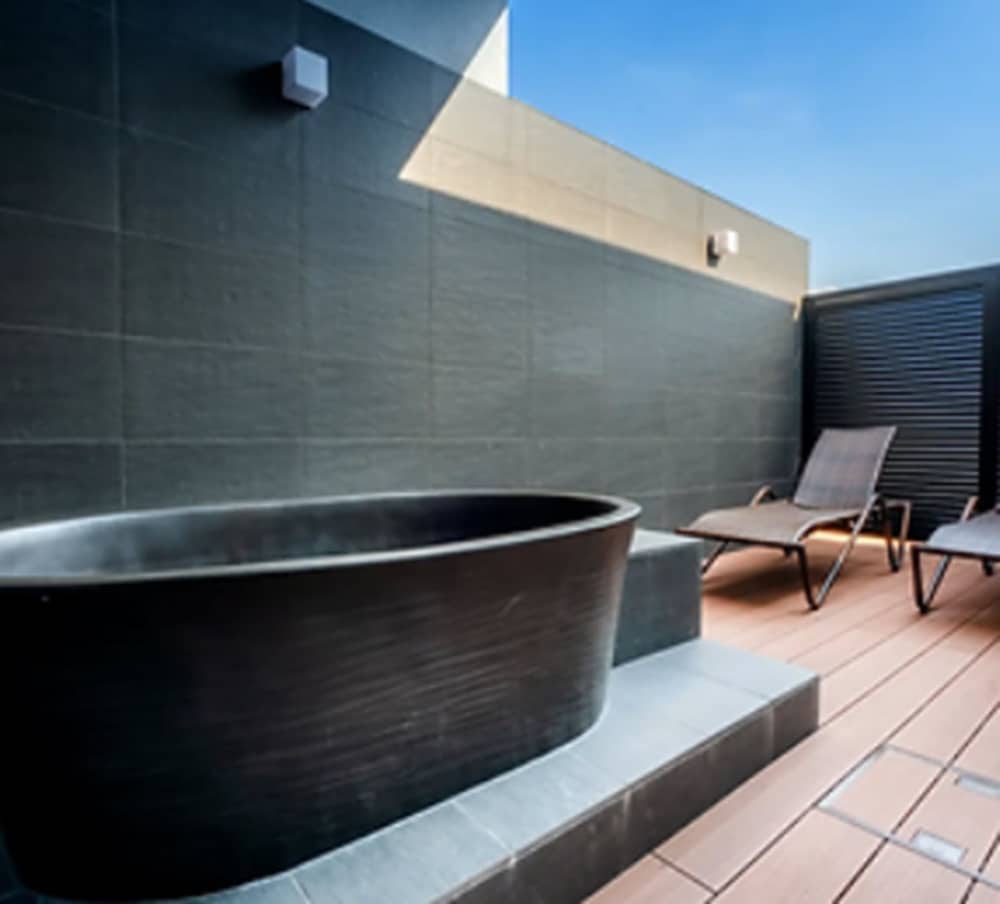 プレジデンシャル ペントハウス 2 ベッドルーム 禁煙 テラス バスルーム0 | ランドーレジデンシャルホテル京都スイーツ