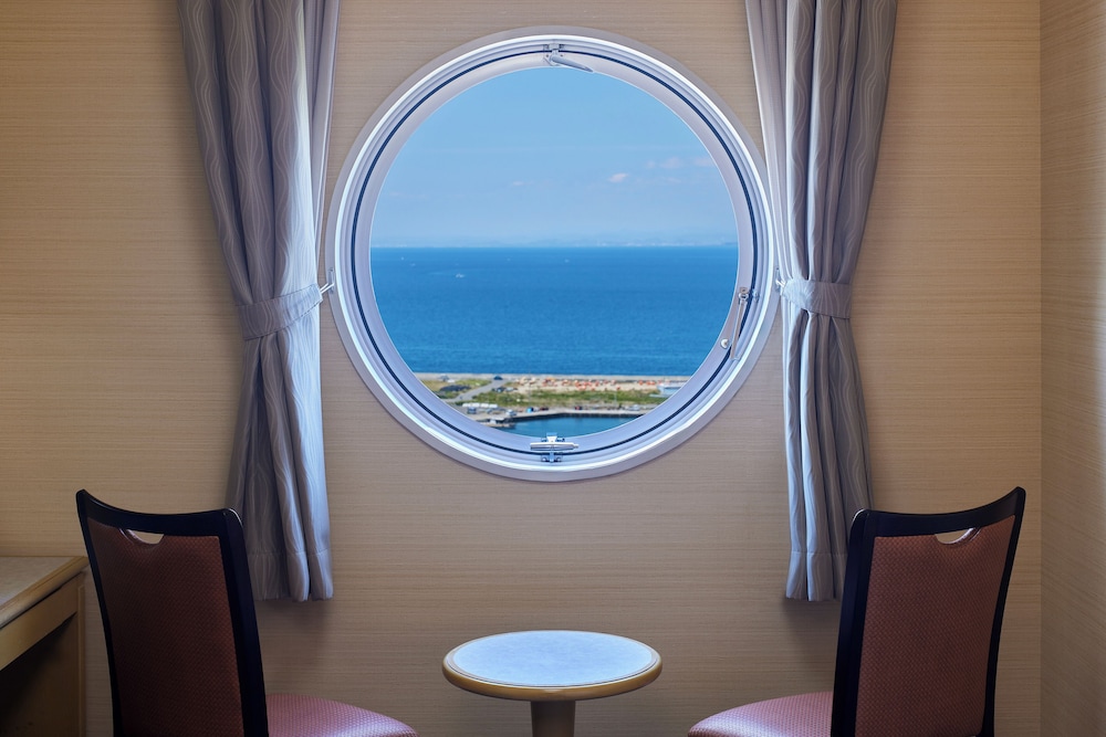 オーシャンビュー スタンダードダブル (バス付) 禁煙 客室1 | 亀の井ホテル 淡路島