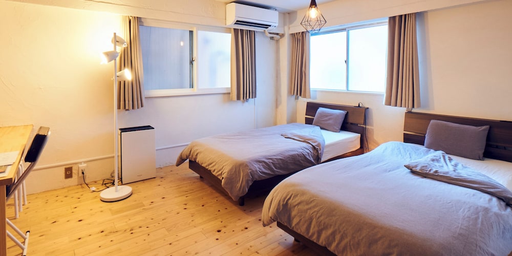 [205] 禁煙, ツインルーム シャワー/トイレ共同 | ゲストハウス バンビーナ - ホステル