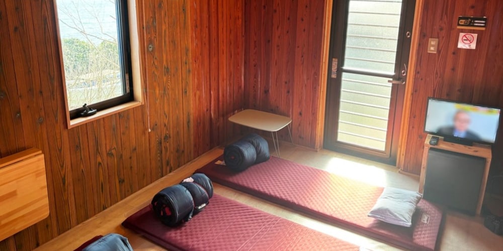 和室 (布団なし, 寝袋・枕付き）禁煙 客室2 | 殿崎バンガロー & BBQ