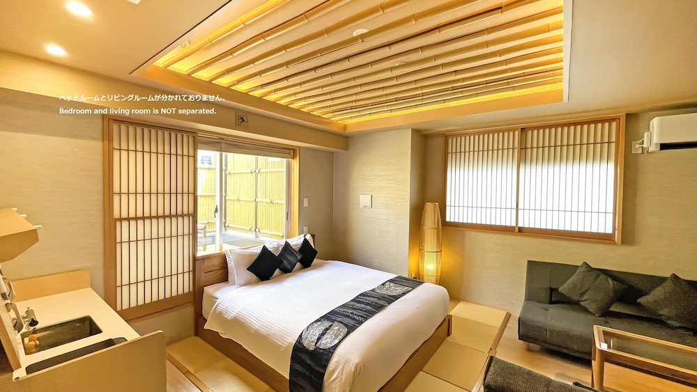 クイーンスイート スパバス付 客室2 | Stay SAKURA Tokyo 新宿 百蔵