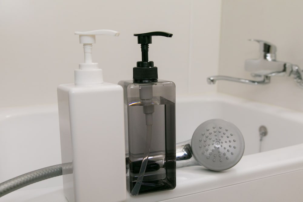 一棟貸し (部屋面積:50平米) バスルームの設備1 | Kyomachiya House IZO