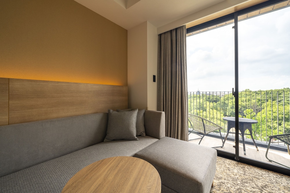 ダブルルーム バルコニー付 ガーデンビュー 31㎡ 禁煙(バスタブ付) 客室2 | 梅小路ポテル京都