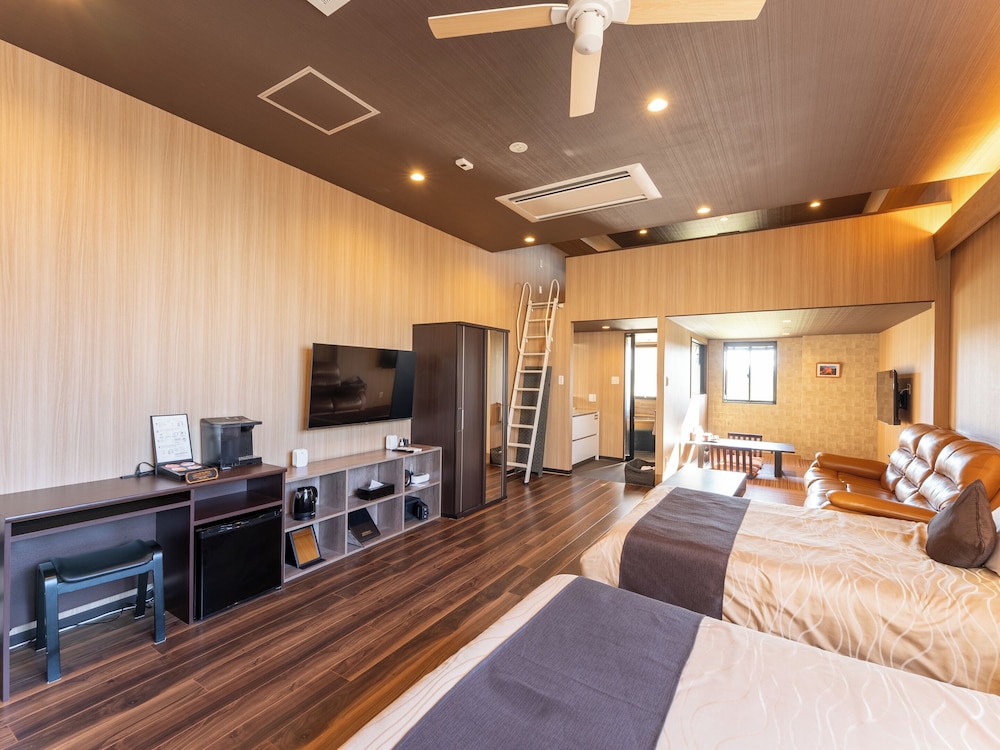 スーペリア ツインルーム 禁煙 ガーデンビュー 客室1 | リブマックスリゾート桜島シーフロント