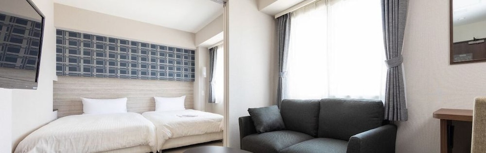 Twin room with kitchen and washing machine | ホテルクラッセステイ札幌