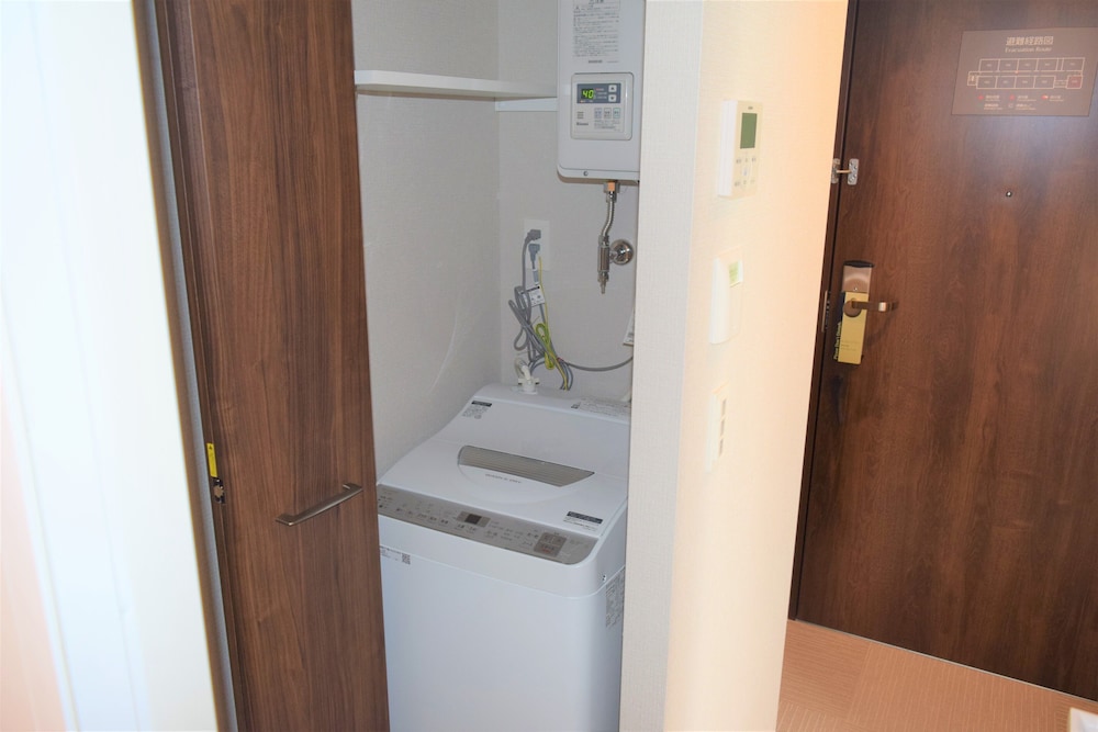 Single room with kitchen and washing machine ランドリー0 | ホテルクラッセステイ札幌