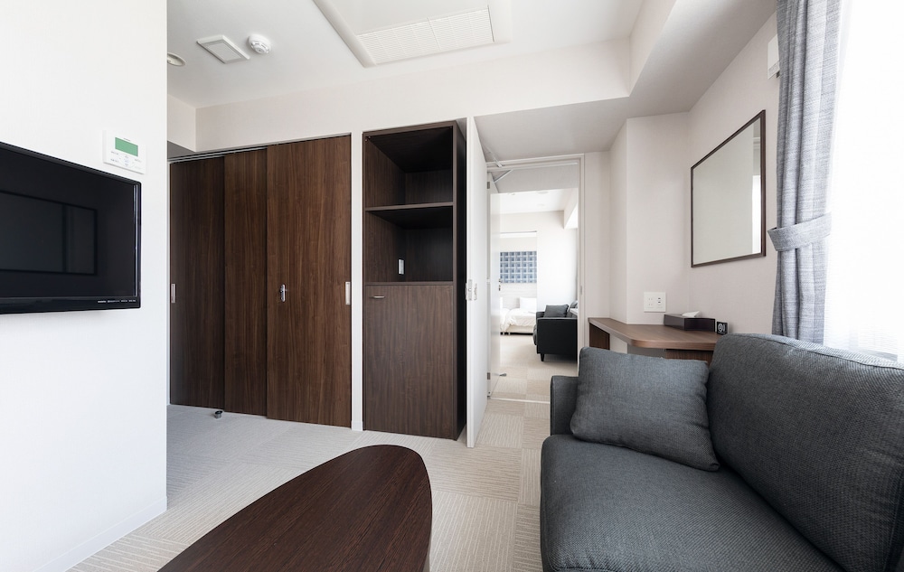 connecting twin with kitchen and washing machine | ホテルクラッセステイ札幌