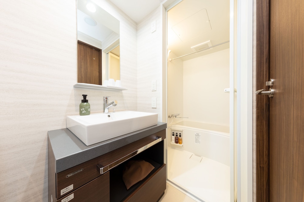 Twin room with kitchen and washing machine バスルーム0 | ホテルクラッセステイ札幌