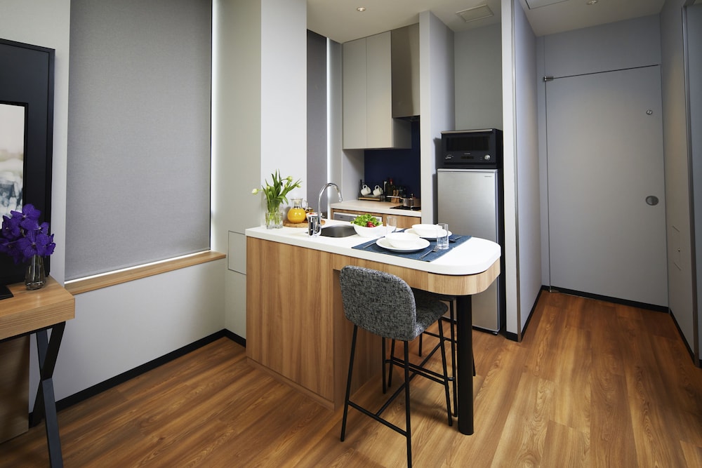 ルーム 1 ベッドルーム 専用キッチン0 | シタディーンなんば大阪