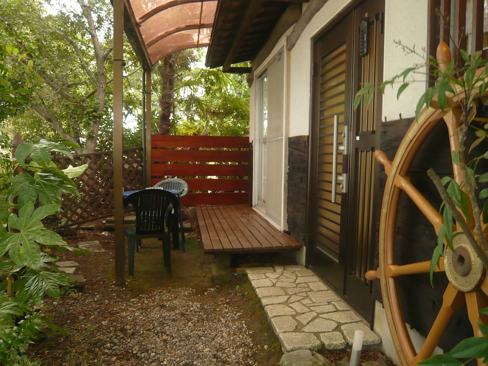 和風ヴィラ テラス / パティオ0 | ユースホステル和邇浜青年会館