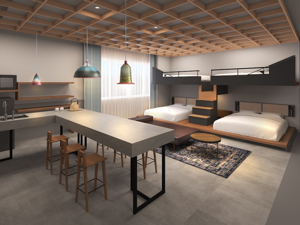 コンドミニアムレイヤーベッド 客室1 | ホテルアオカ上五島