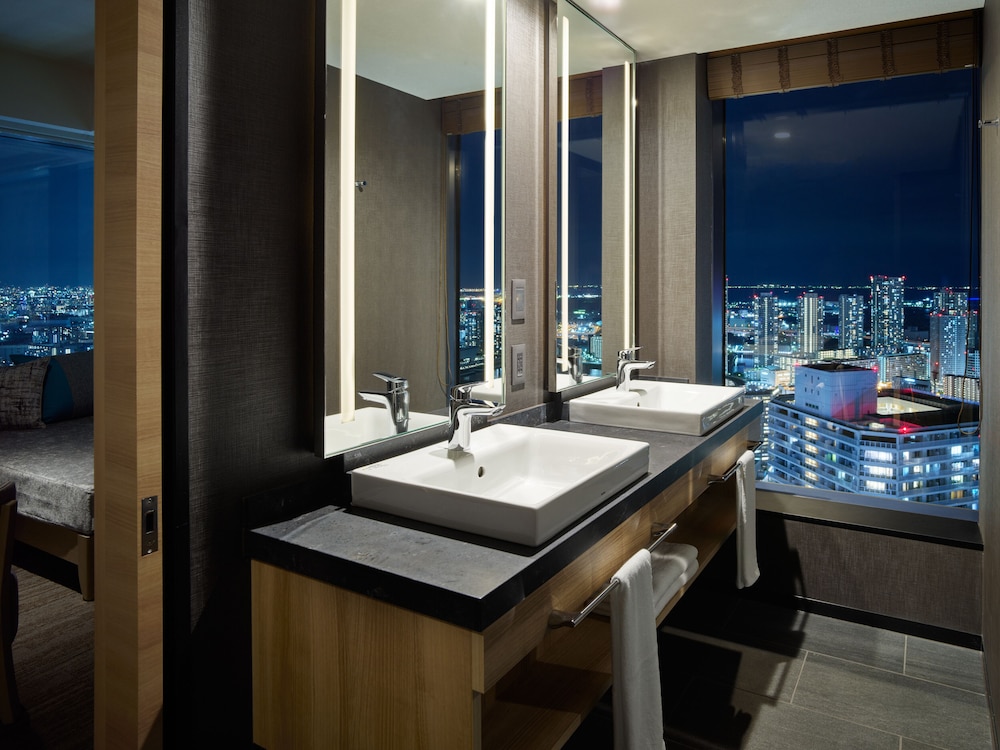 エグゼクティブビューバスコーナーツイン (禁煙) バスルームのシンク0 | 三井ガーデンホテル豊洲プレミア