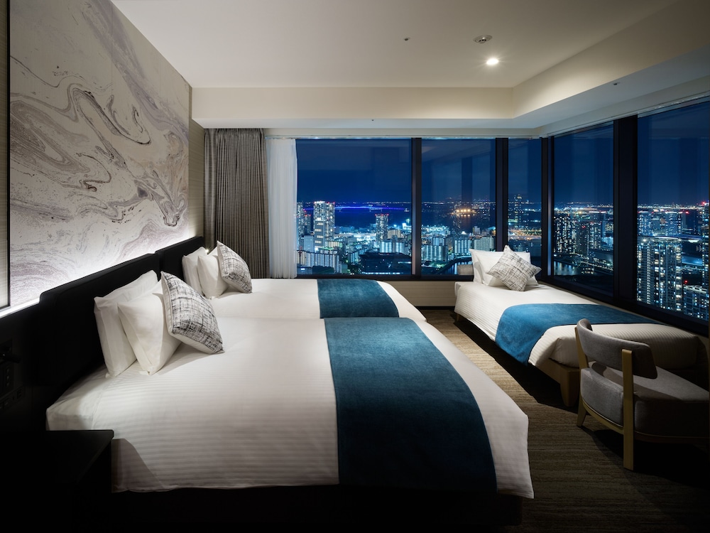 デラックスビューバスコーナーツイン (禁煙) 客室1 | 三井ガーデンホテル豊洲プレミア