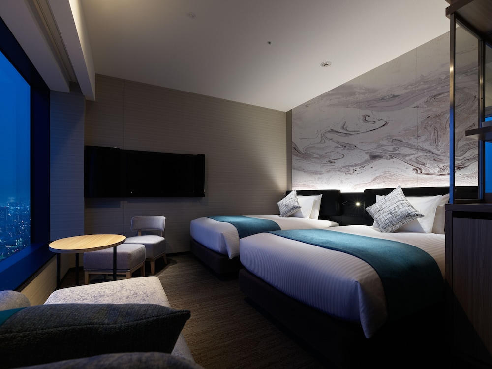 スーペリアビューバスツイン (禁煙) 客室1 | 三井ガーデンホテル豊洲プレミア