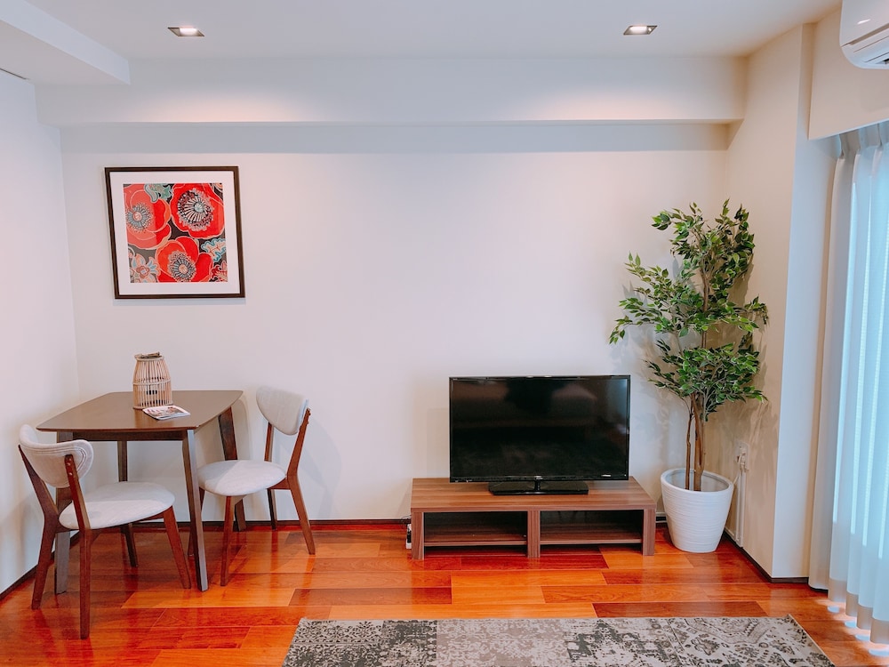 1 ベッドルーム 801 リビング エリア2 | Dash Living Tsukiji