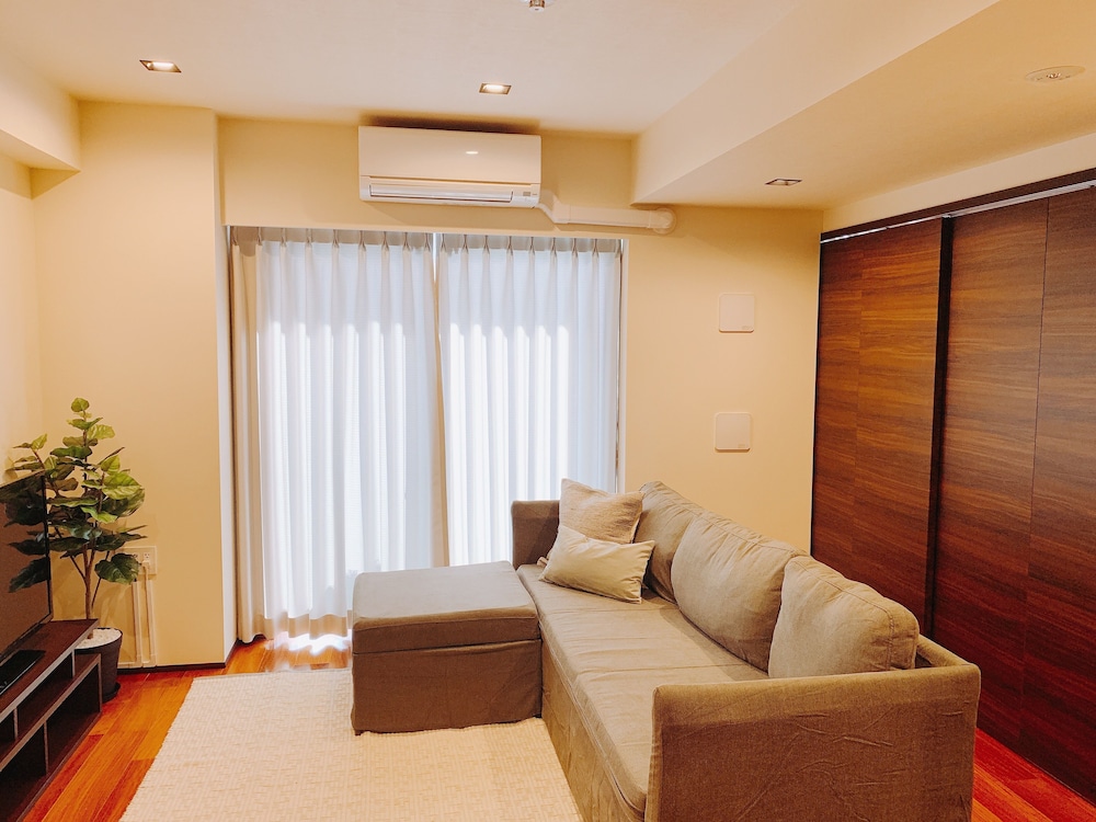 1 ベッドルーム 601 リビング エリア5 | Dash Living Tsukiji