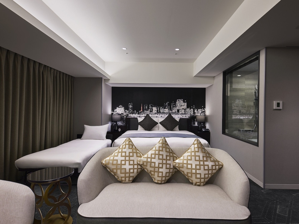 [プレミアフロア] エグゼクティブキングルーム 禁煙 リバービュー 温泉入浴券付 客室1 | ホテル ヴィラフォンテーヌ グランド羽田空港　羽田空港第3ターミナル直結