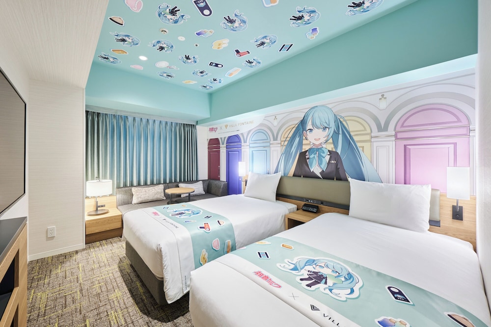 [コラボルーム]初音ミク 禁煙 温泉入浴券付 | ホテル ヴィラフォンテーヌ グランド羽田空港