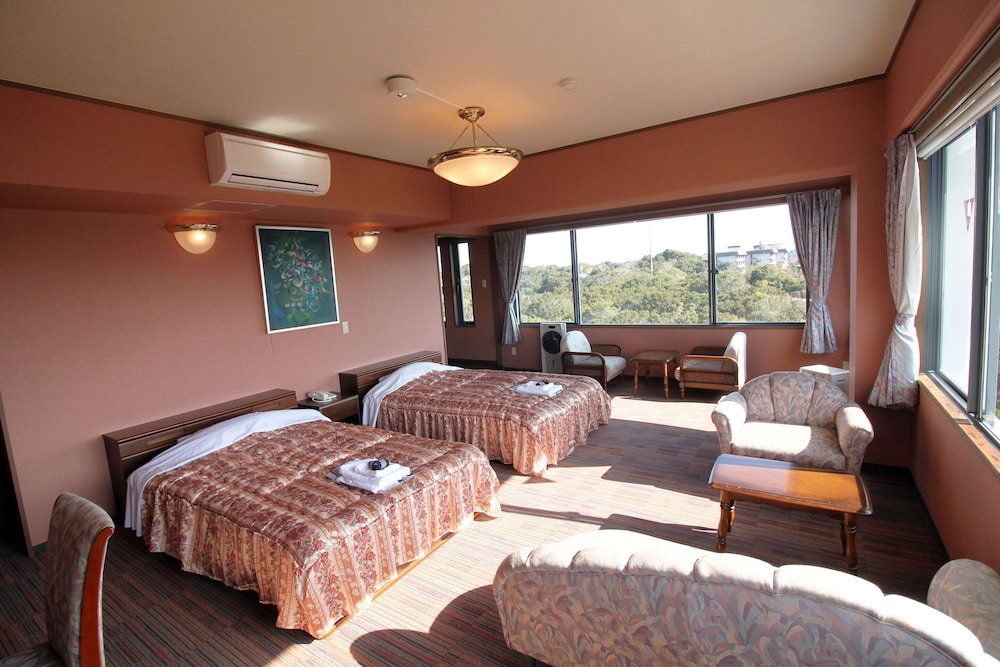 デラックス ツインルーム シービュー 客室2 | 賢島・ホテルベイガーデン