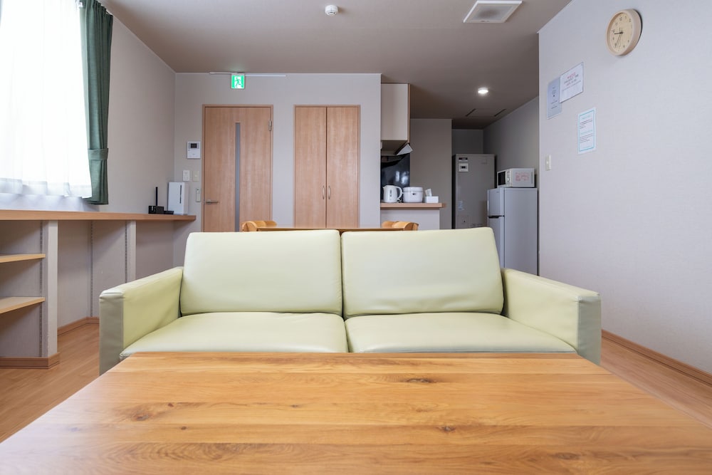 アパートメント 1 ベッドルーム 202 リビング エリア5 | ステイ イン 美瑛