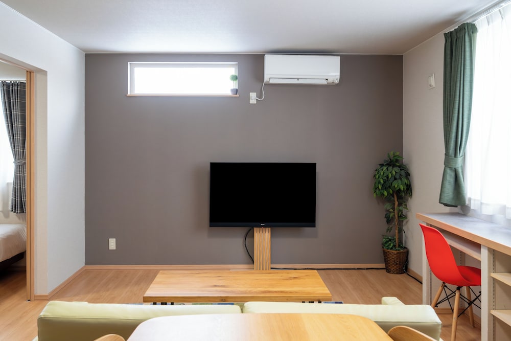 アパートメント 1 ベッドルーム 202 リビング エリア4 | ステイ イン 美瑛