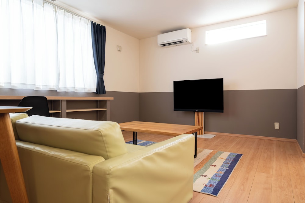 アパートメント 1 ベッドルーム 201 リビング エリア1 | ステイ イン 美瑛