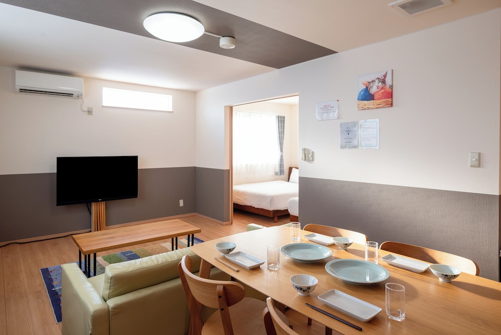 アパートメント 1 ベッドルーム 201 リビング エリア4 | ステイ イン 美瑛