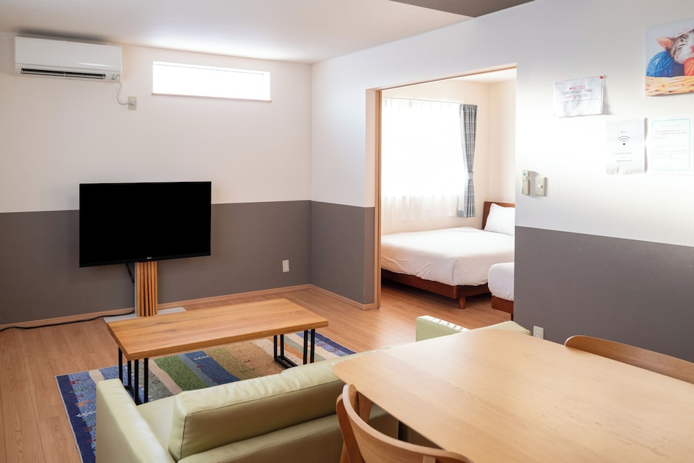 アパートメント 1 ベッドルーム 201 リビング エリア3 | ステイ イン 美瑛