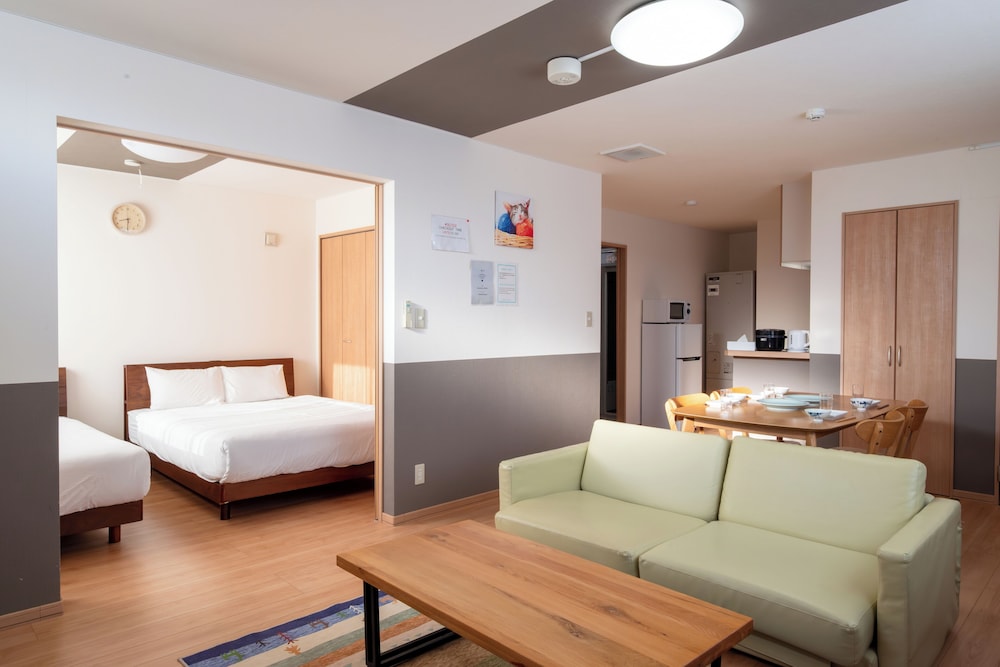 アパートメント 1 ベッドルーム 201 リビング エリア6 | ステイ イン 美瑛