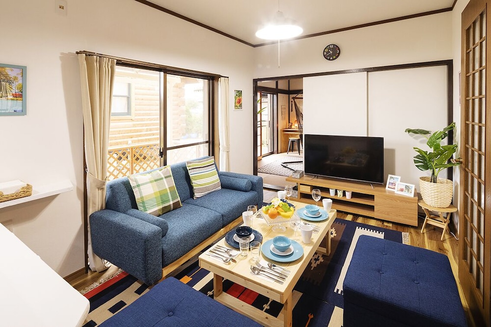 一棟貸し リビングルーム0 | Wave House 九十九里藤下