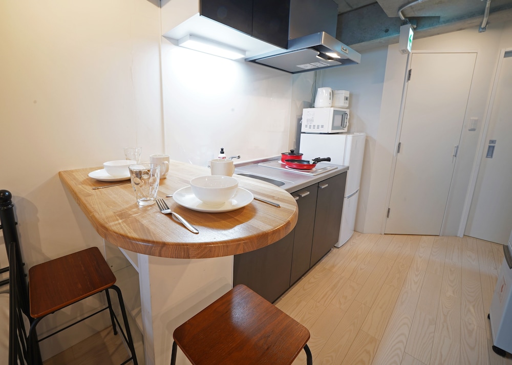 グランド スイート 禁煙 (1F) 専用キッチン5 | Laffitte Hirai Condominium Hotel