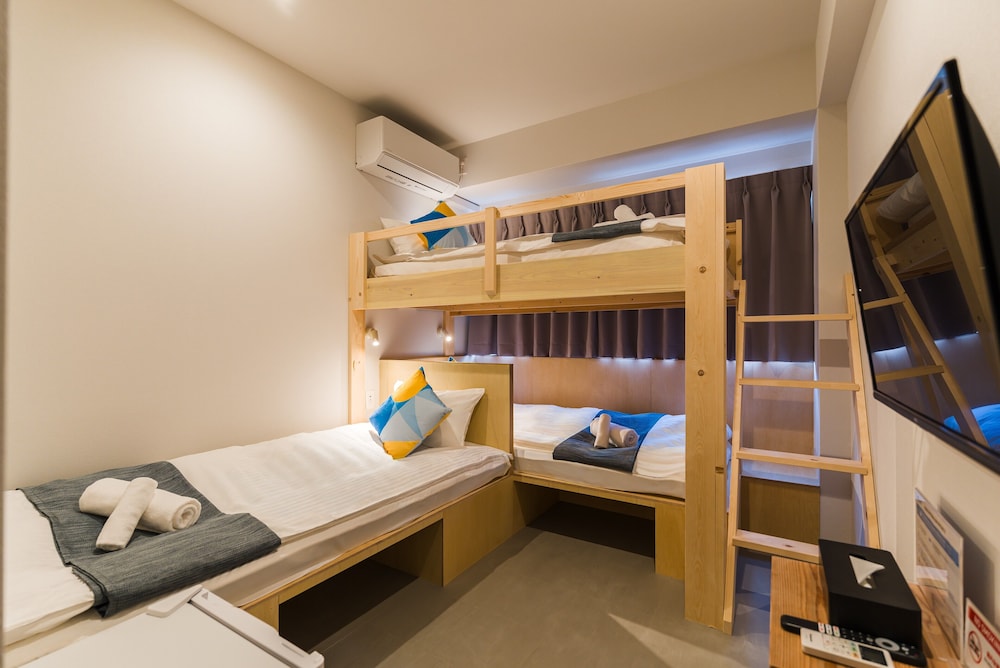 グループトリプル (共用シャワー・トイレ) 禁煙 | BAKURO - DOYANEN HOTELS