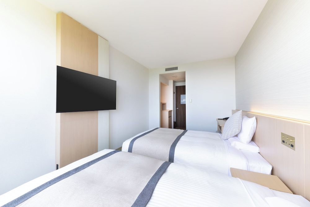 [オーシャンビュー] スタンダードツイン (バス付) 禁煙 客室1 | 亀の井ホテル 焼津