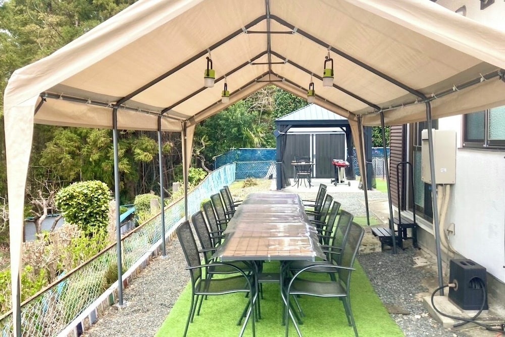 貸別荘「みつ葉邸」定員16名 禁煙 テラス / パティオ8 | みつば邸